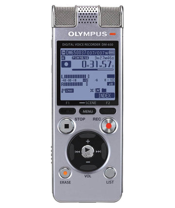 Olympus DM-650 Voice Recorder with MP3 (Container Product Without Box) - Imported from UK